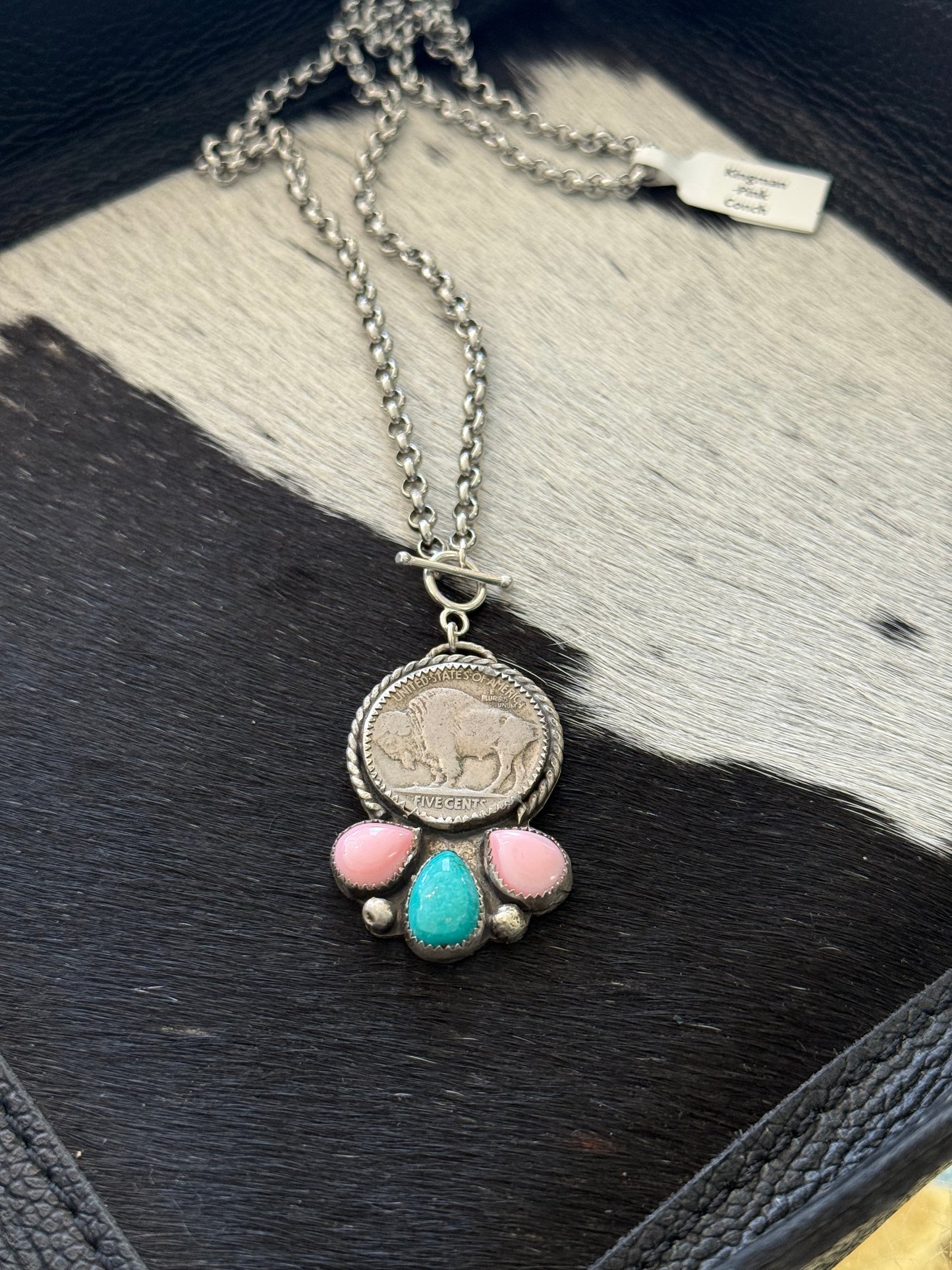 Buffalo Nickle necklace