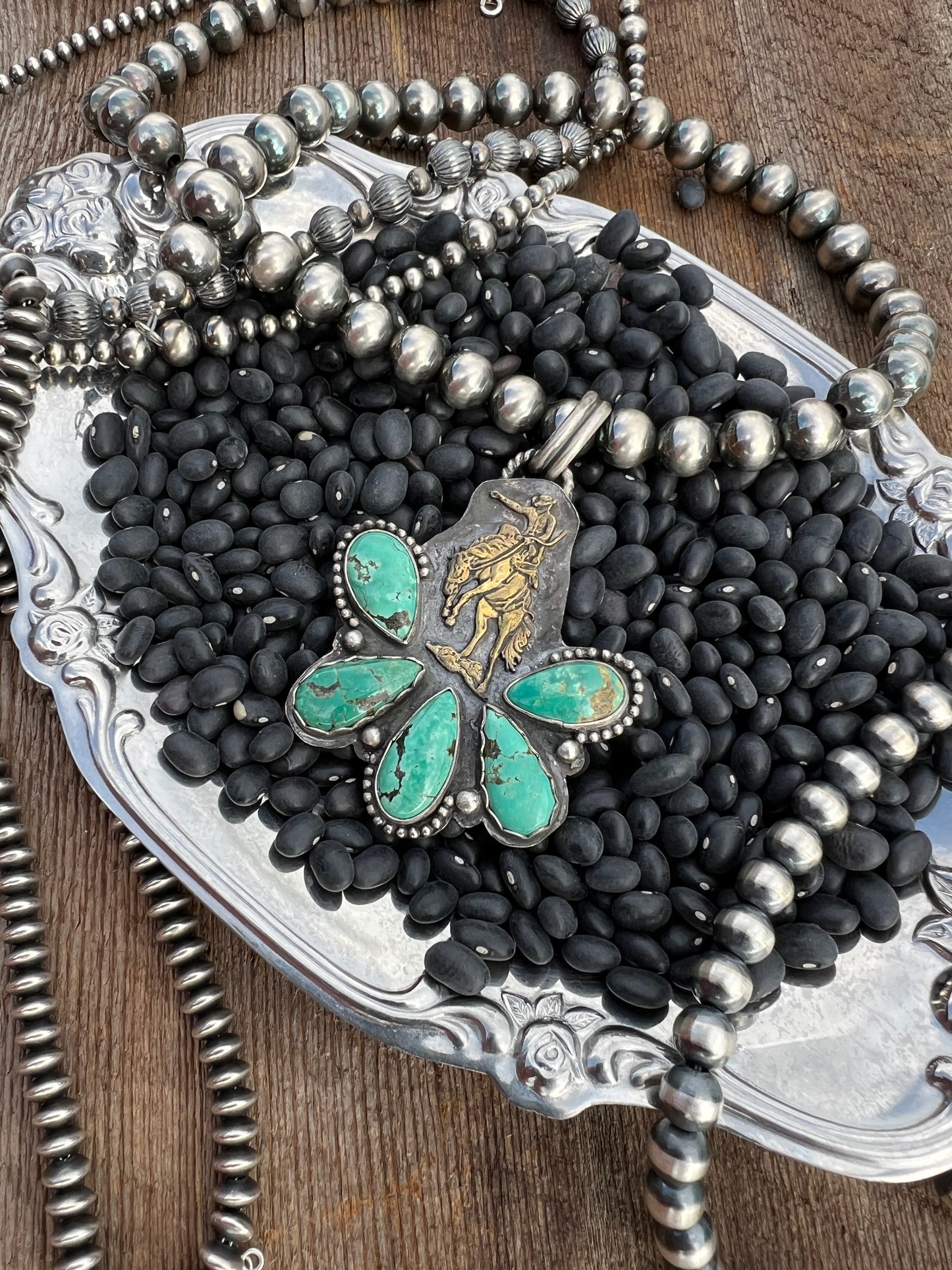 Wild West Pendant - Golden Boy