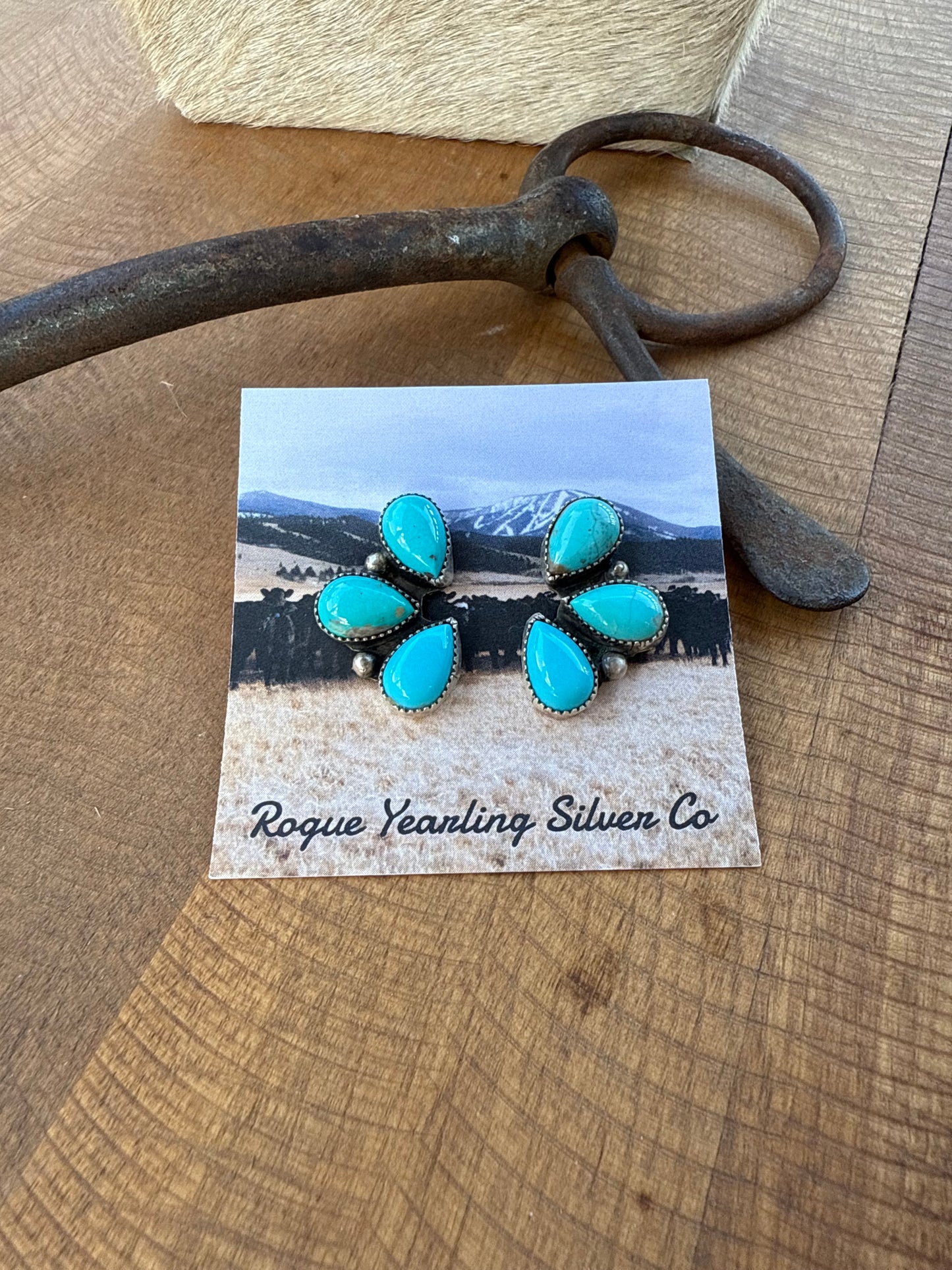 Kingman Cluster earrings