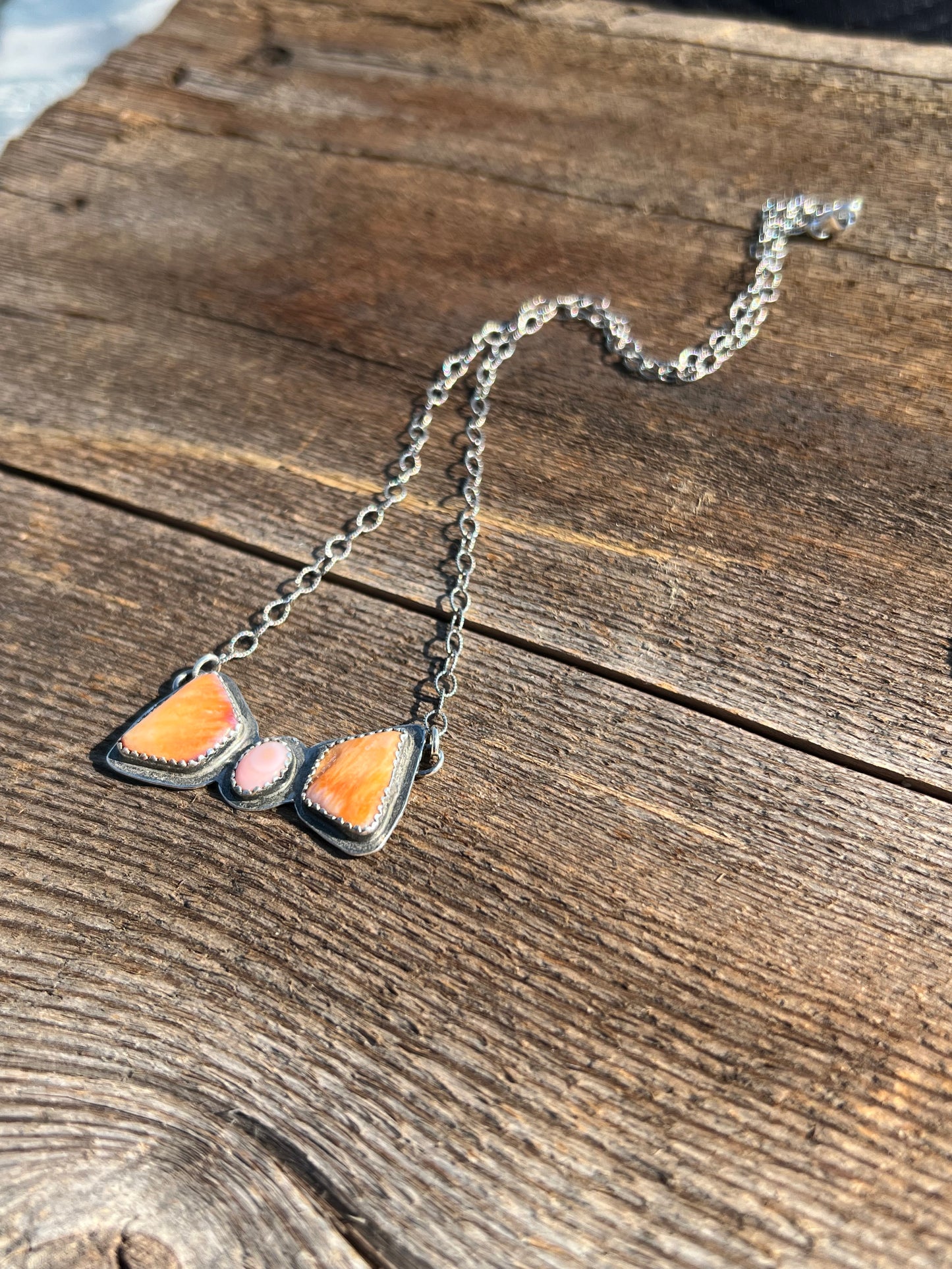 Bow tie necklace