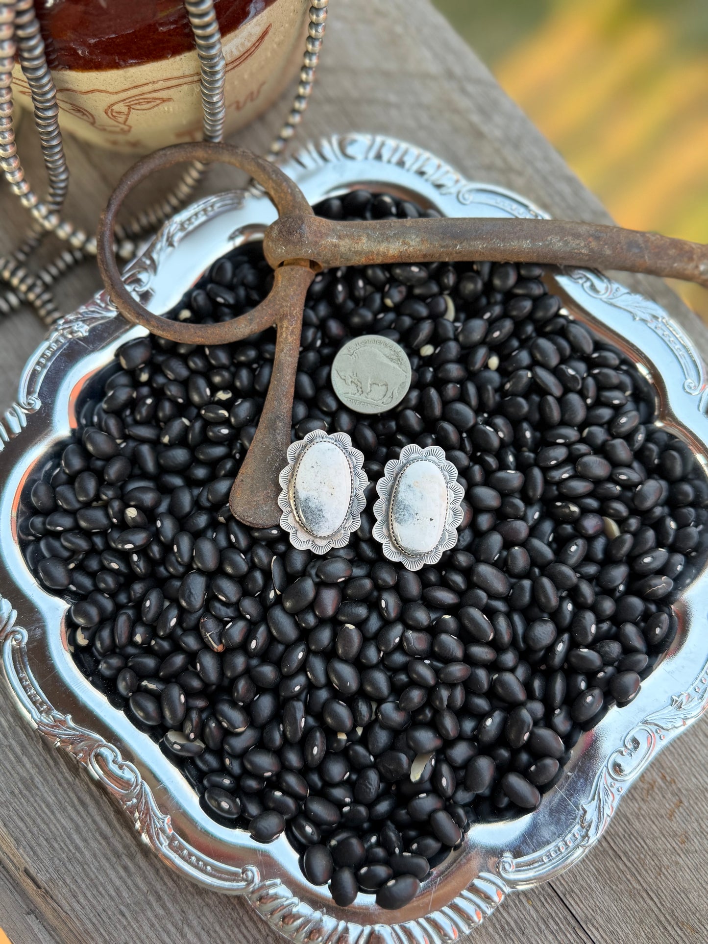White Buffalo big studs