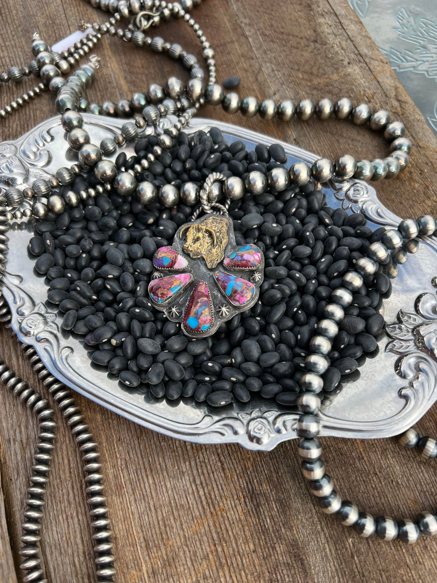 Wild West Pendant - Vintage Hereford