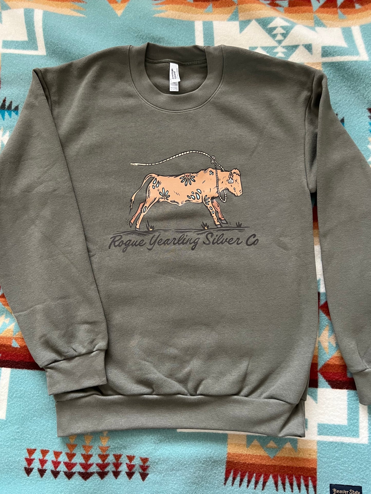 Rogue Yearling Silver Co Crewneck