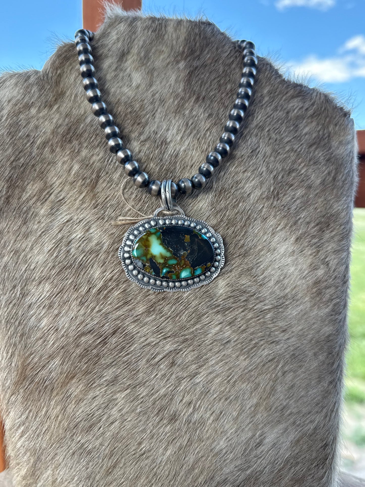 Blackjack large pendant (high grade stone)