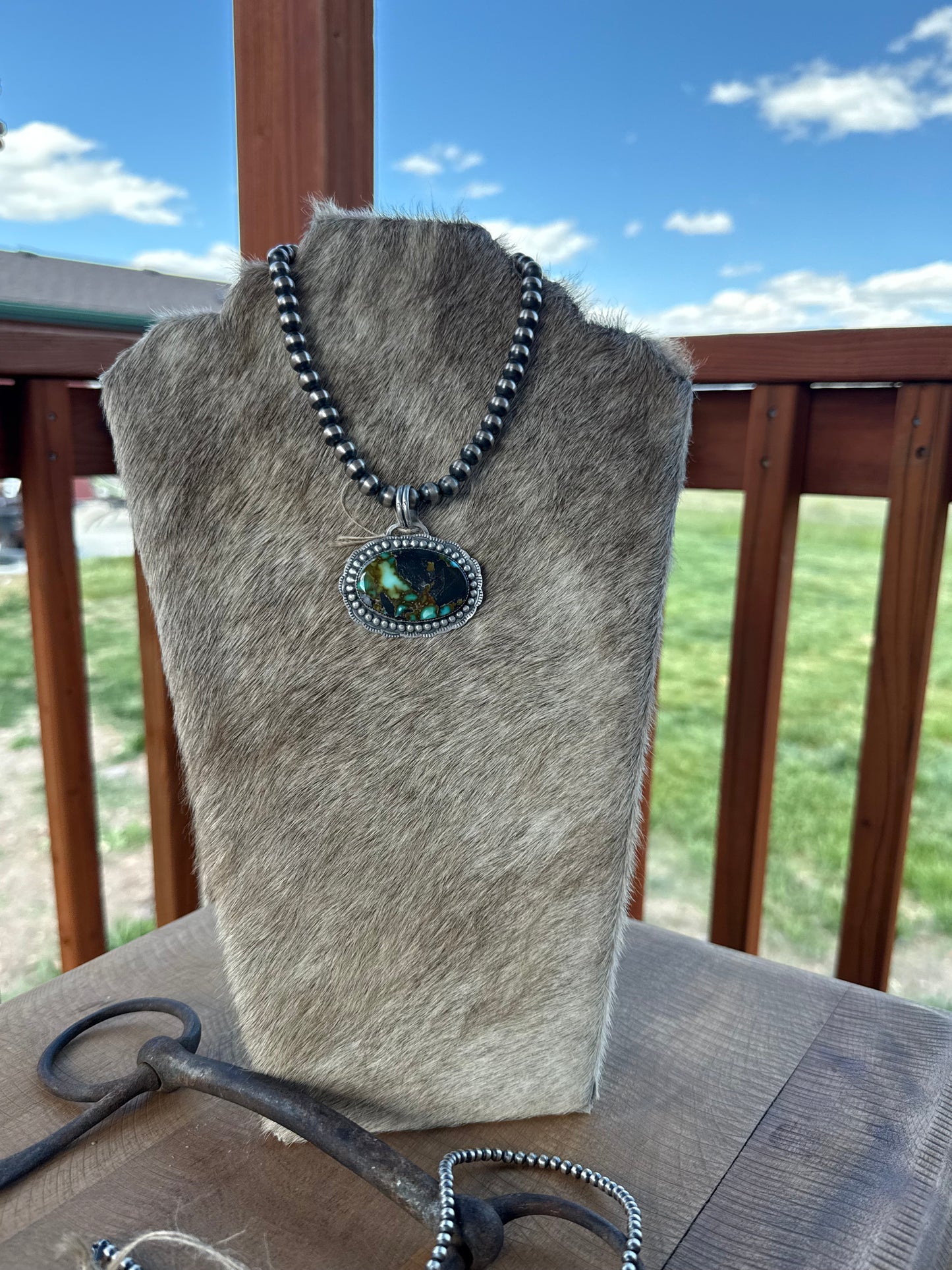 Blackjack large pendant (high grade stone)