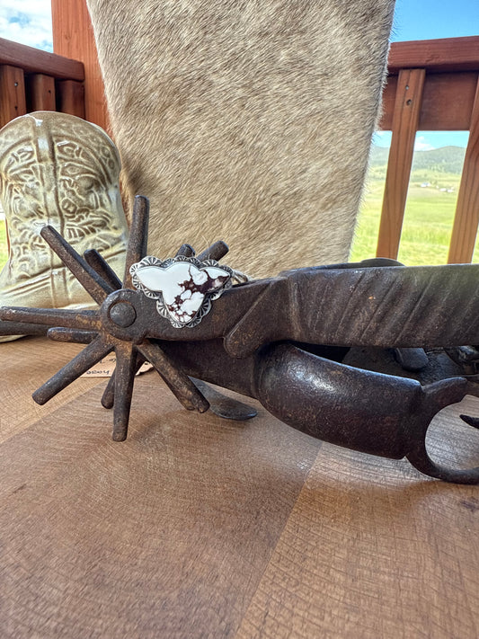 Wild horse cow head ring