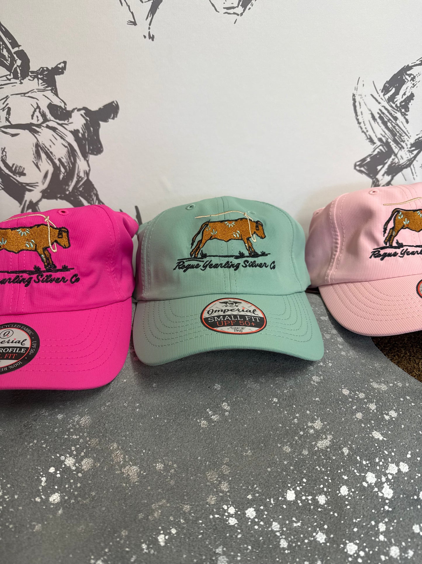 Rogue Yearling silver co hats
