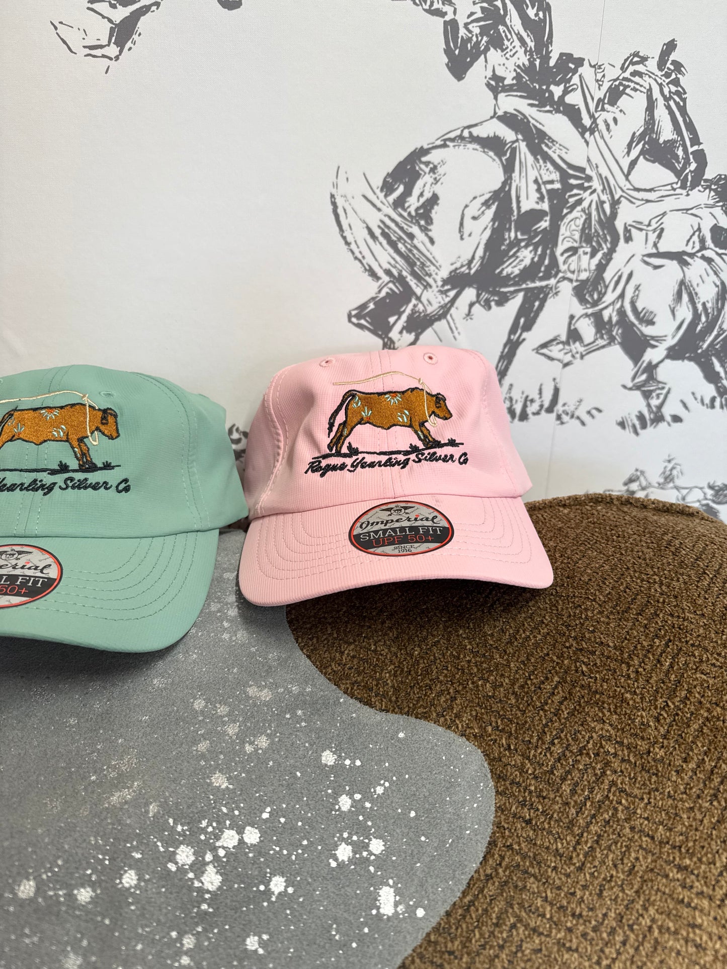 Rogue Yearling silver co hats