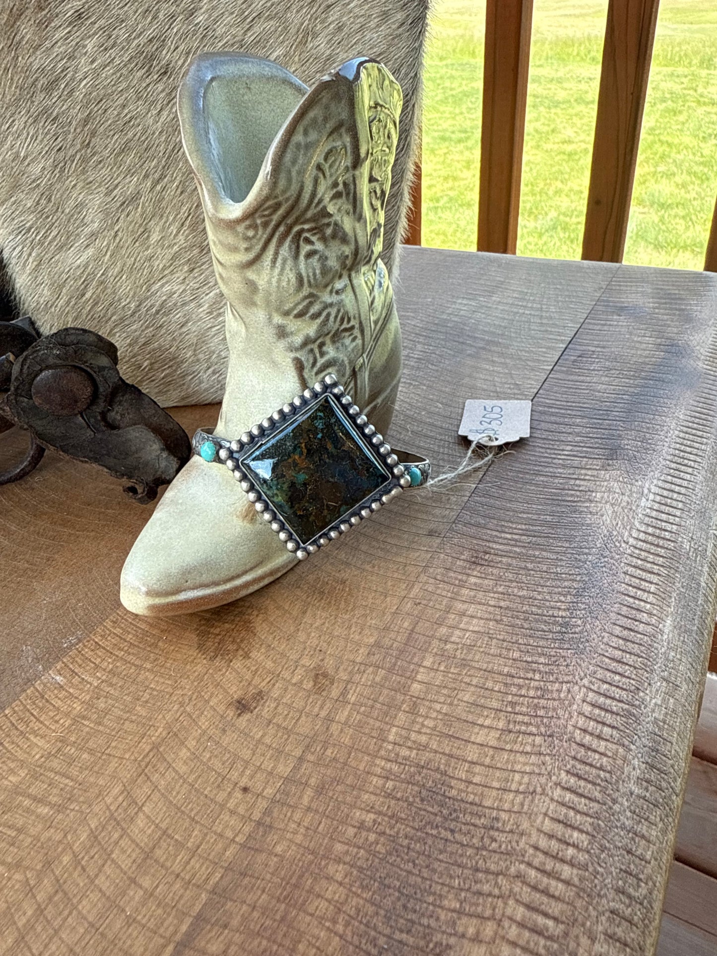 Large square cuff