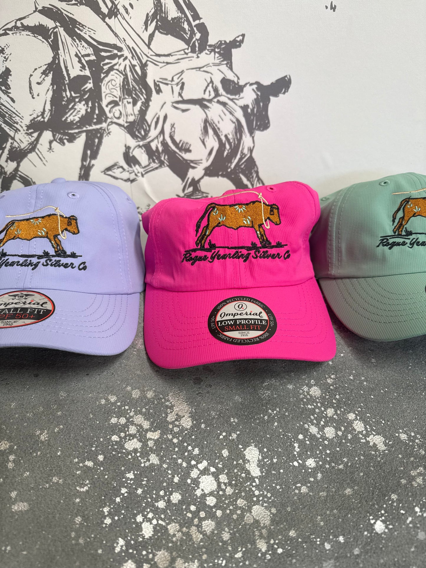Rogue Yearling silver co hats