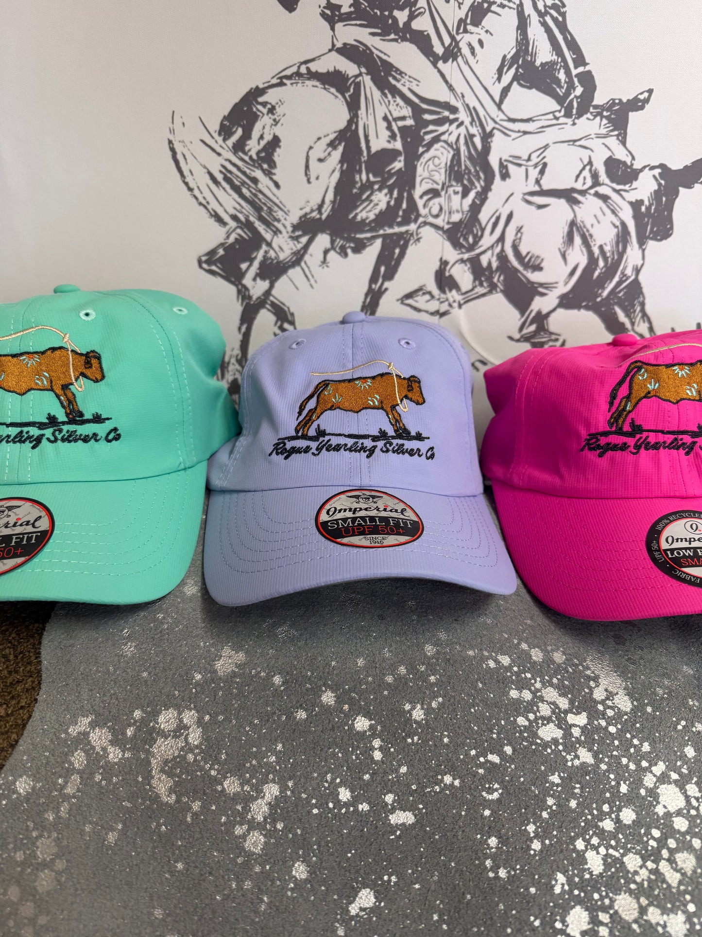 Rogue Yearling silver co hats