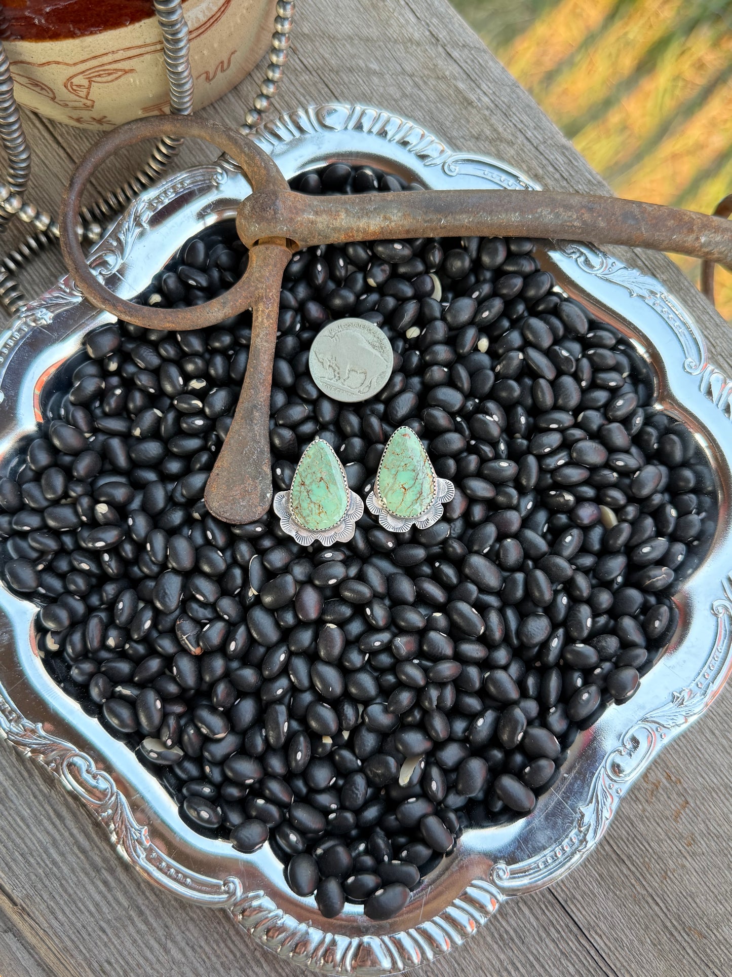 Nevada green studs